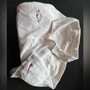 Arkansas Razorbacks Nike White Dri-FIT Polo